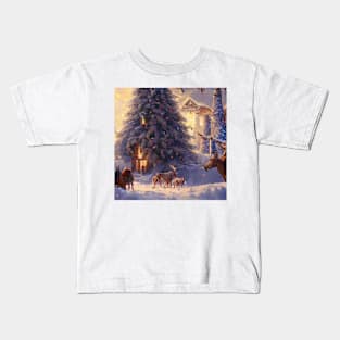 Christmas card 10 Kids T-Shirt